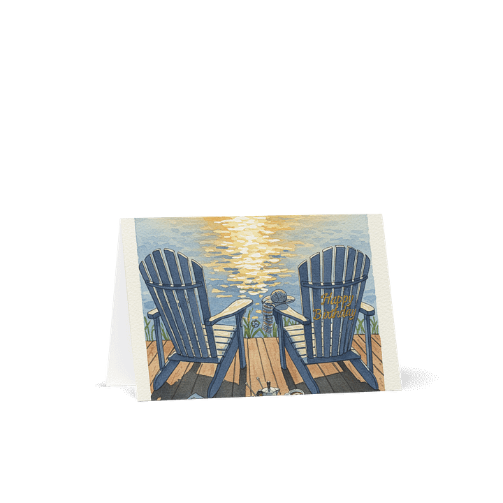 Birthday card - Blank in side product image (1)