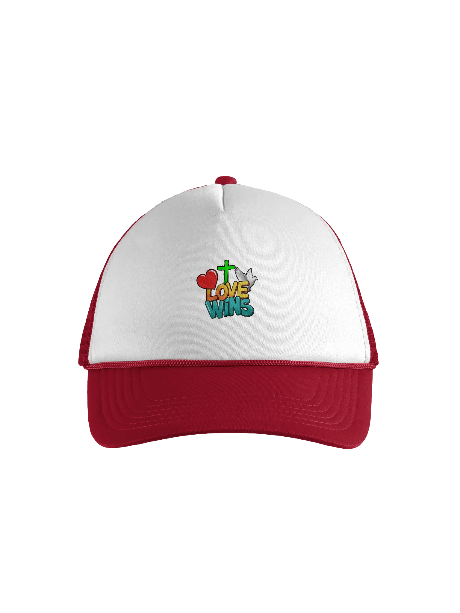 Love Wins Collection - Valucap Foam Trucker Hat product image (2)