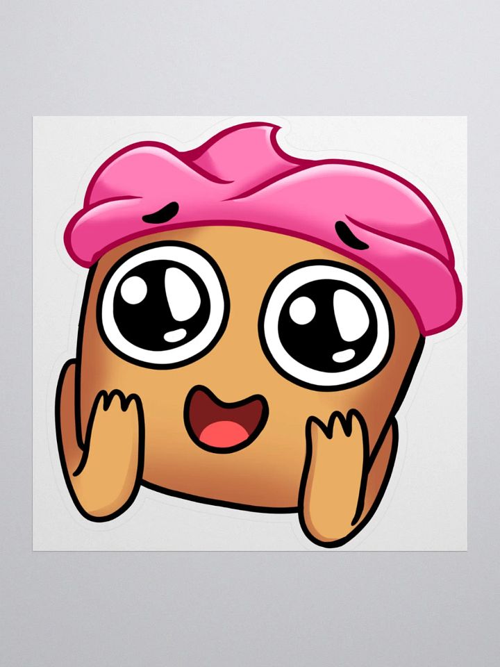 Cuppy Gasp Emote Sticker product image (2)