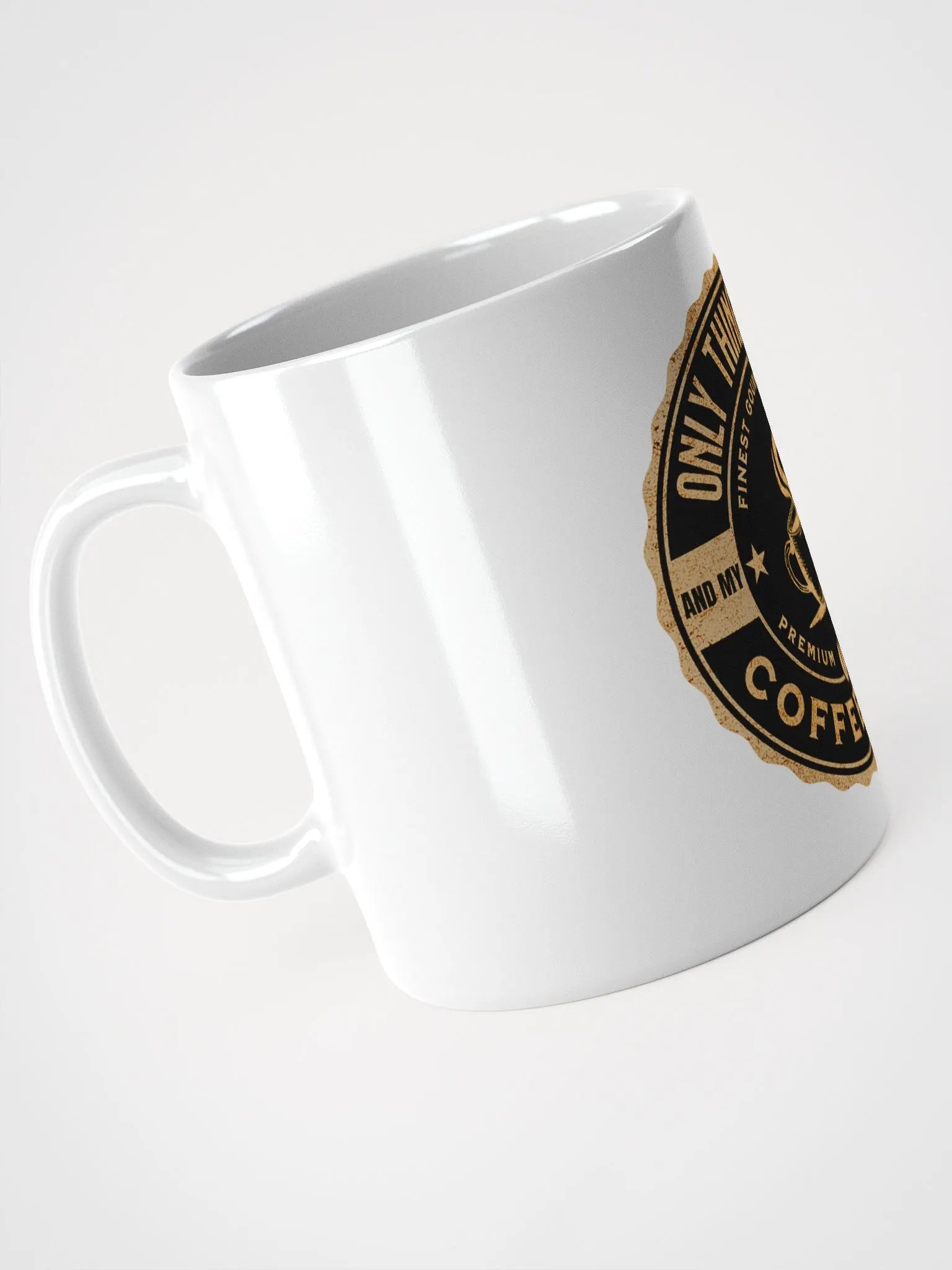 Only Thing I Need Is My Coffee And Doberman - White Mug product image (7)