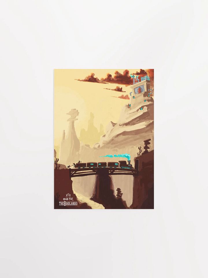 The Badlands "All Aboard" Art Print product image (5)