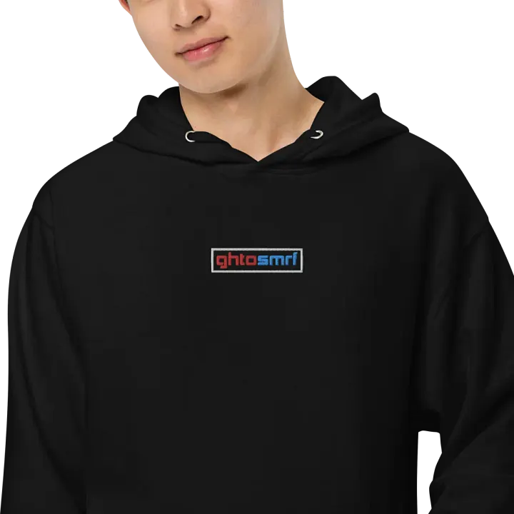 Embroidered Front + Back Logo (black) product image (2)