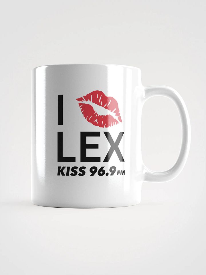 I KISS LEX White Ceramic Mugs ( 3 Sizes ) product image (1)