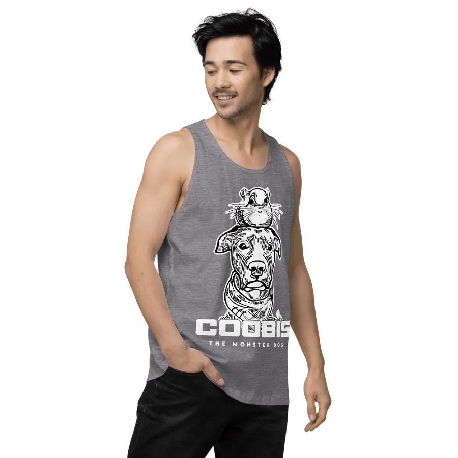 Coobis The Monster Dog Tank Top (With Chinchilla) product image (3)