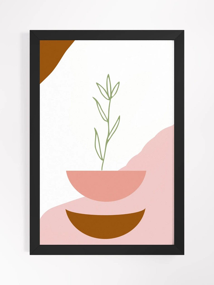 Ethereal Botanical Delight Framed Poster product image (5)