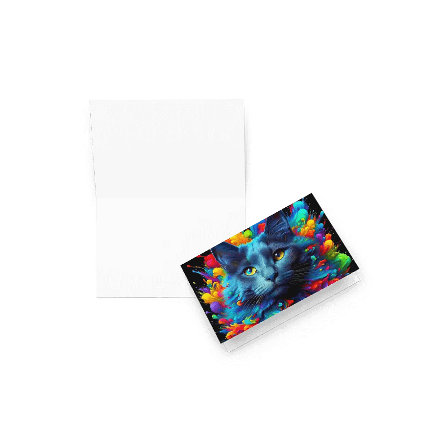Greeting Card: Russian Blue product image (23)