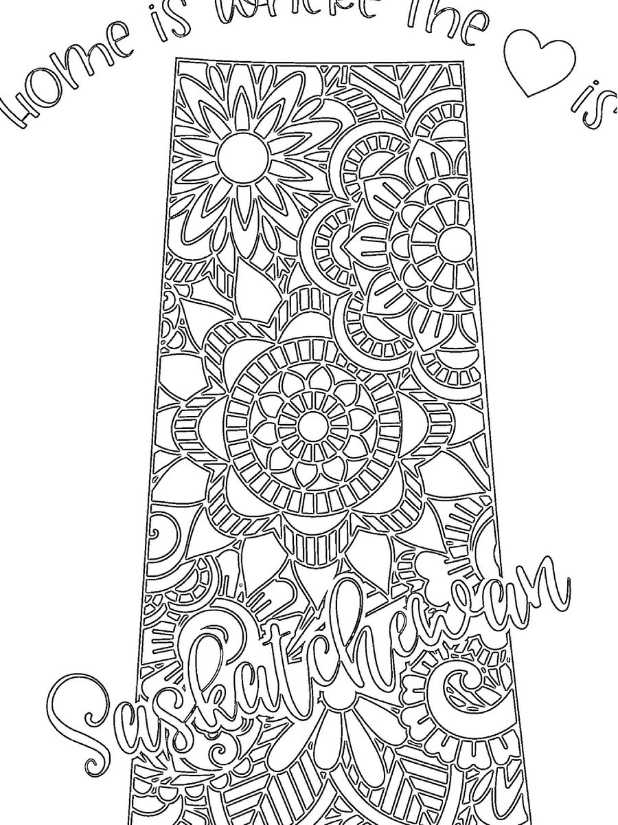 Fun Canadian Things to Color for Adults product image (7)