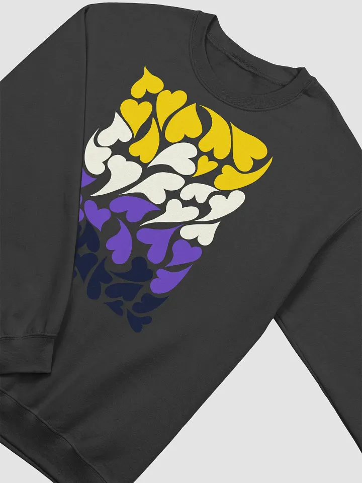 Nestled PRIDE Nonbinary Sweatshirt product image (8)