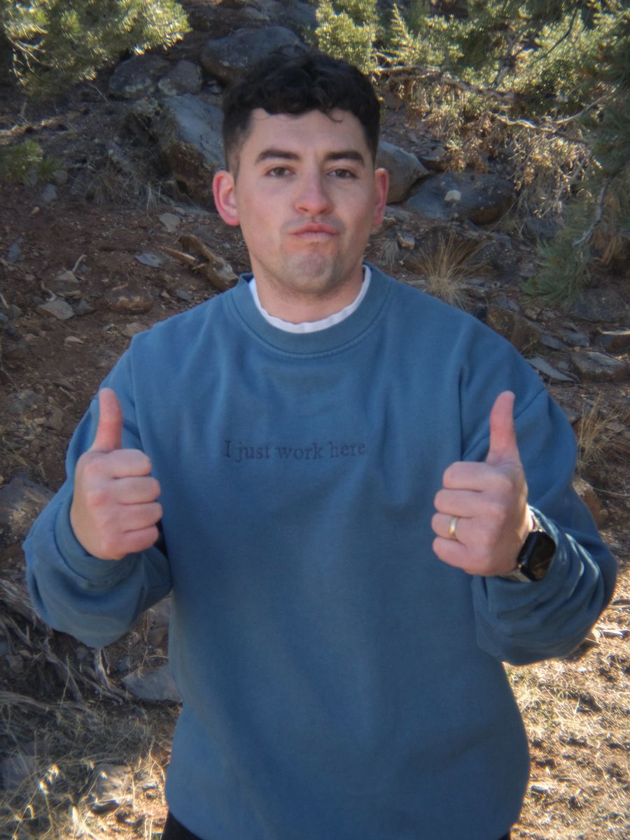I Just Work Here Crewneck product image (6)