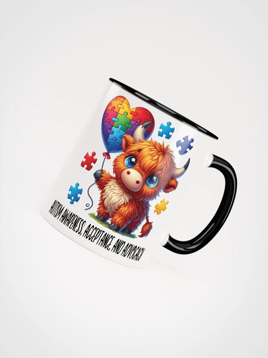 Cheerful Cow Heart Balloons Mug product image (7)