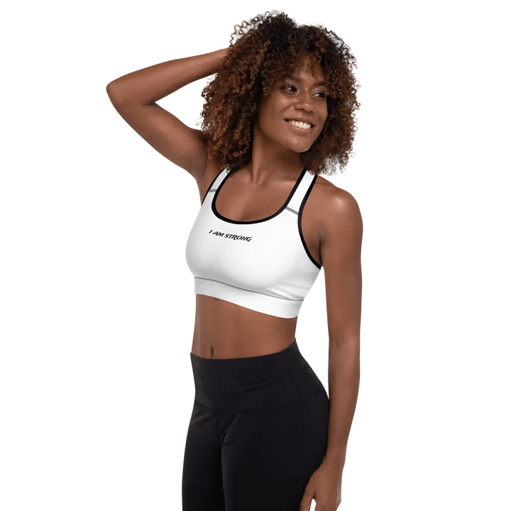 Jog bra I am strong product image (2)