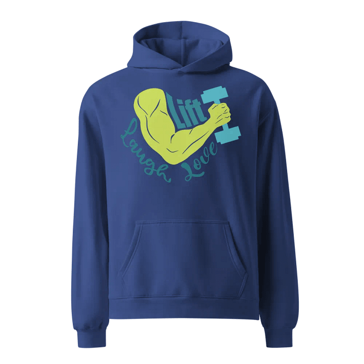 Lift Laugh Love Colorful Flex Pump Cover Hoodie product image (1)