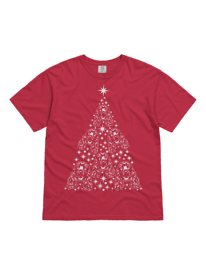 English Cocker Spaniel Christmas Tree T-Shirt product image (31)