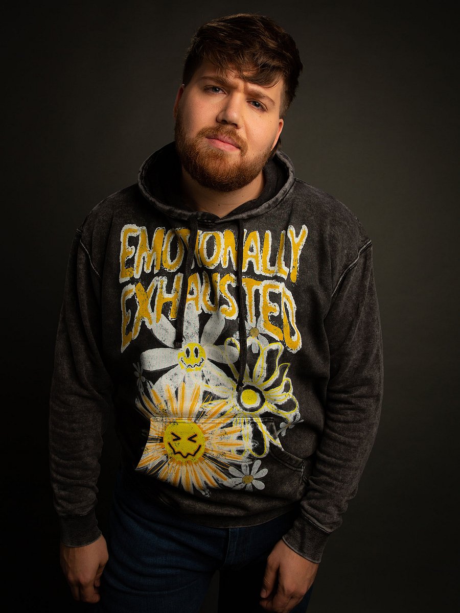 Emotionally Exhausted Flowers Hoodie - LOW STOCK! product image (4)
