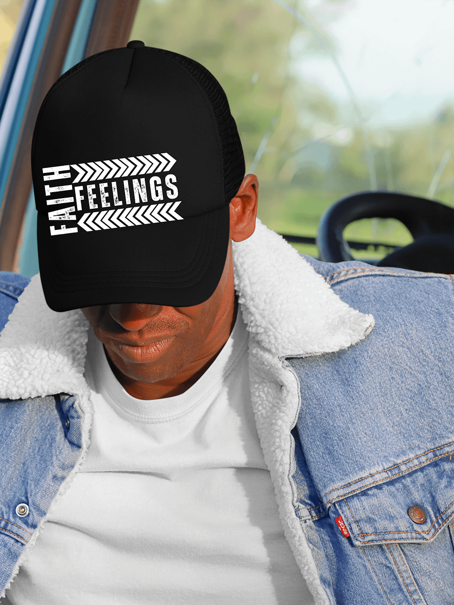 Faith Feeling Faith-Based Trucker Hat product image (1)
