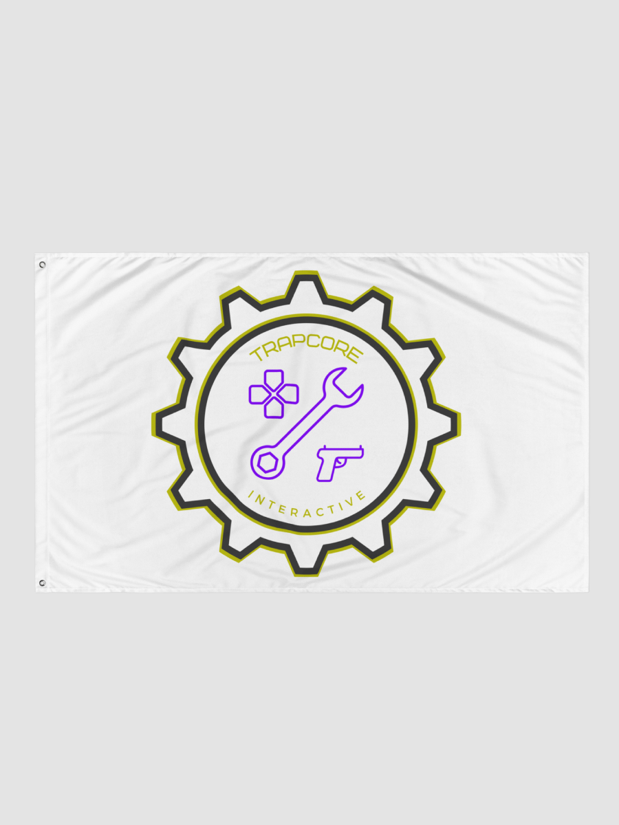White TCI Logo Flag product image (2)
