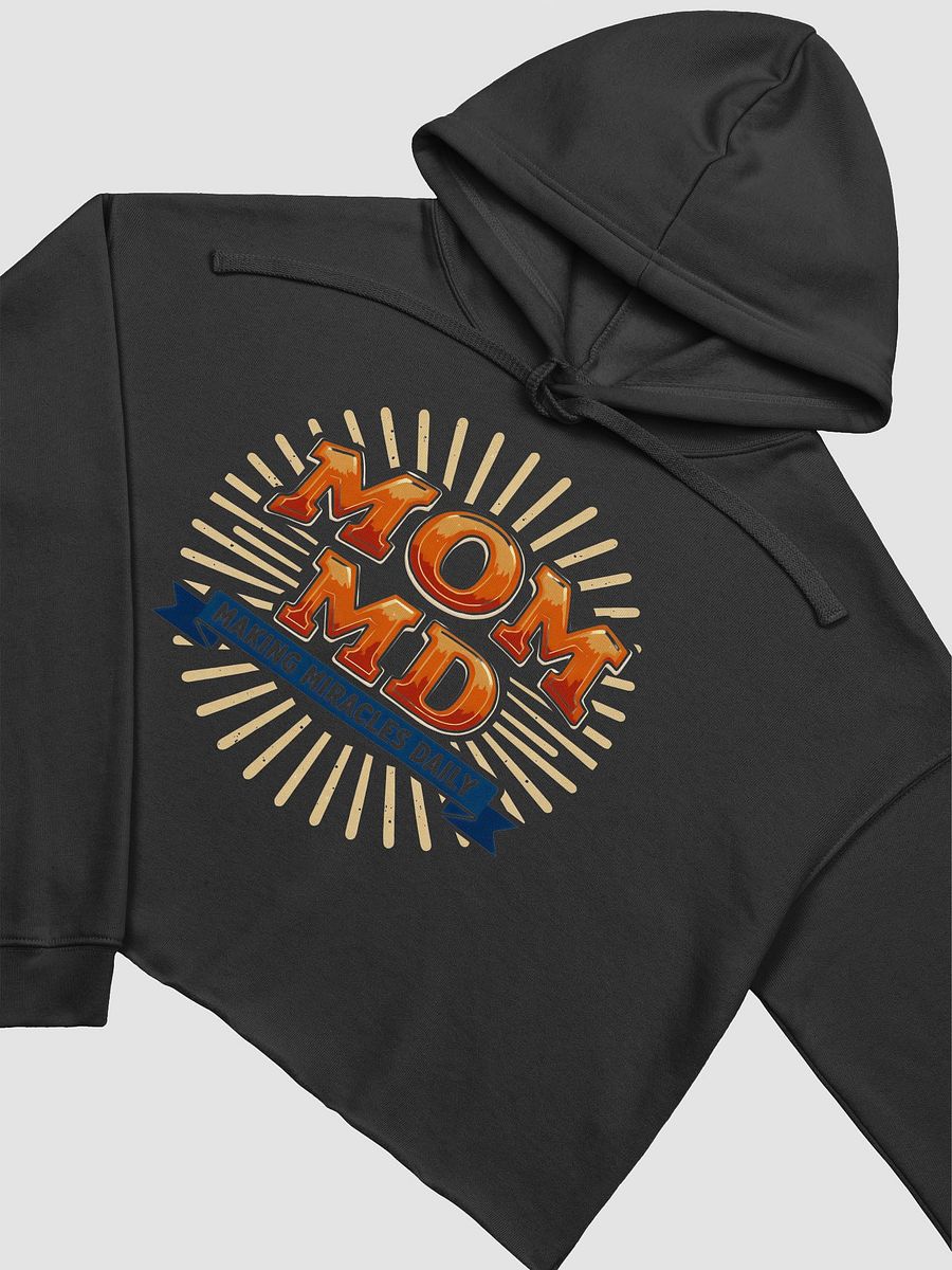 MOM MD Making Miracles Crop Hoodie product image (25)