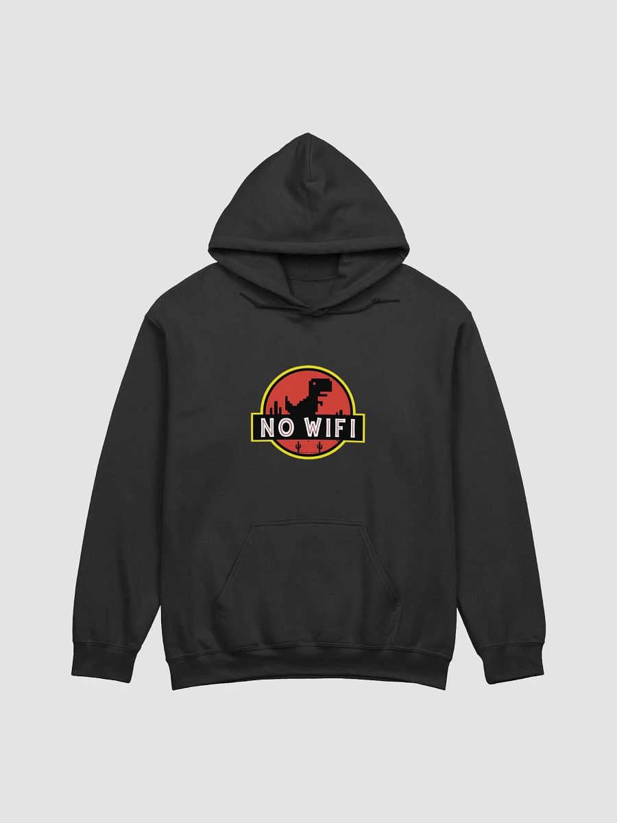 No Wifi Pixel Dino Hoodie product image (8)