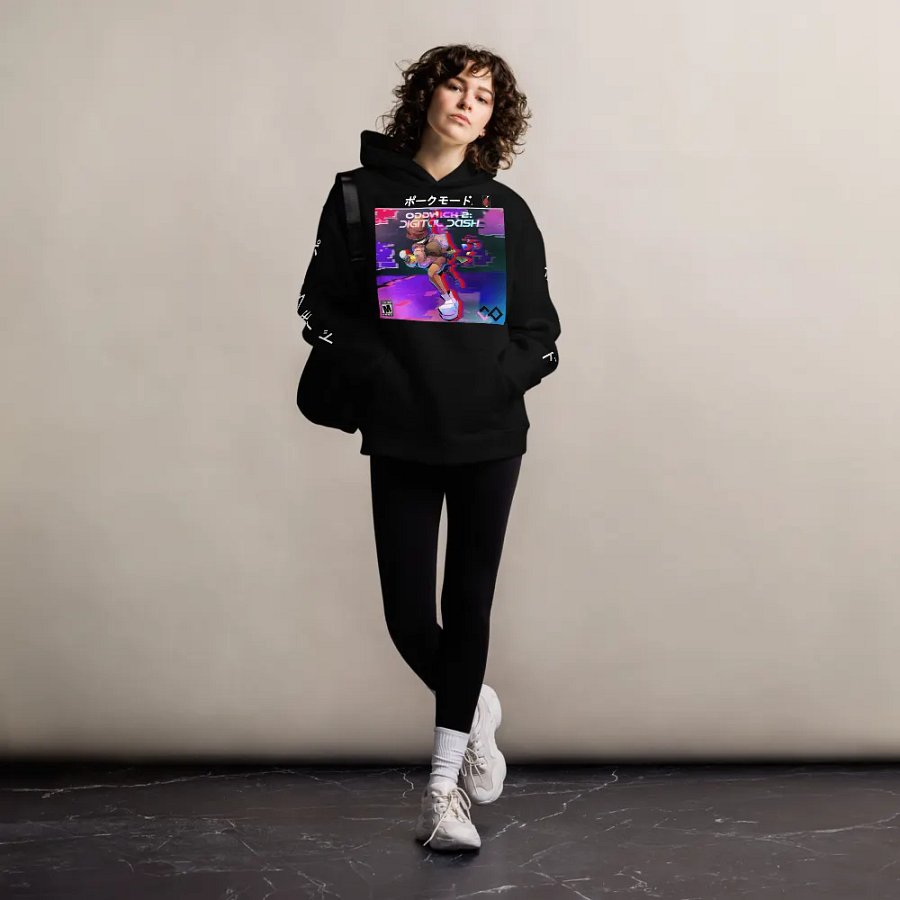 DIGITAL DASH OVERSIZED HOODIE product image (8)