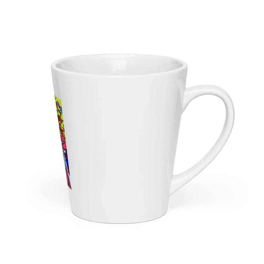 Vibrant Movement Latte Mug – Wave at Sunset product image (3)