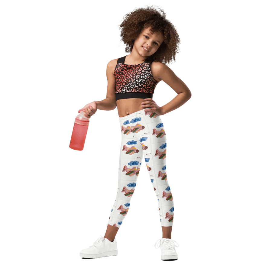 Kid Airplane (All-Over Print Kids Leggings) product image (1)