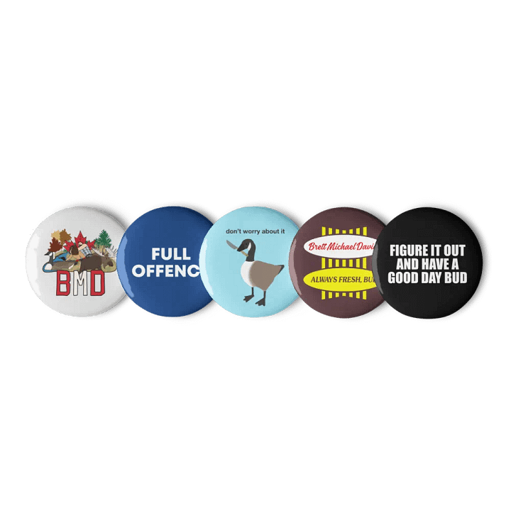 5 Pack of Buttons product image (1)