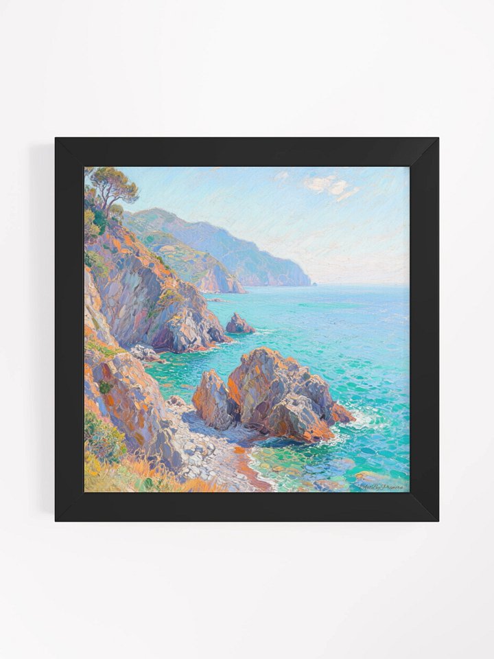 Monterosso al Mare Coastline - Framed Poster product image (1)