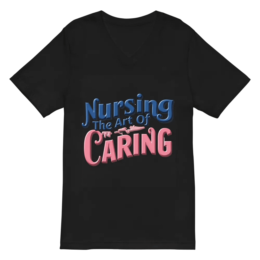 Nursing The Art Of Caring V-Neck Tee product image (3)