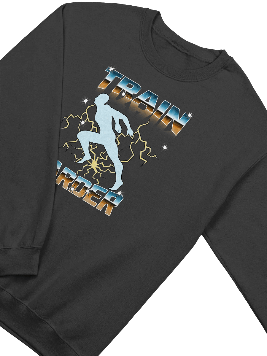 Train Harder Runner Lightning Stride Crewneck Sweatshirt product image (2)