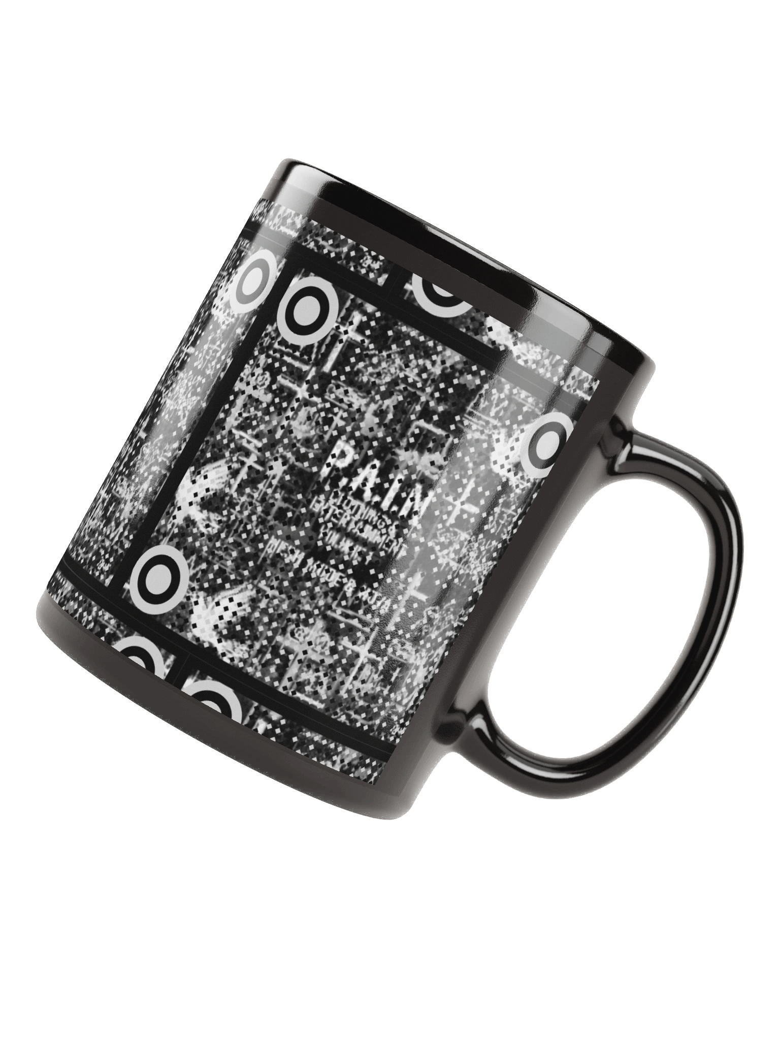 P.A.I.N Vol. 1 - Geometric Black Mug product image (4)