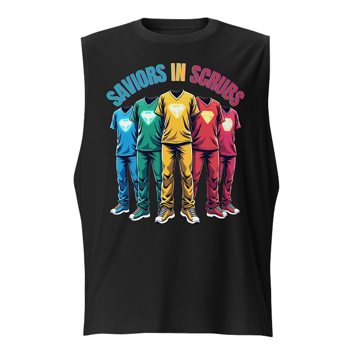 Saviors in Scrubs Emblem Muscle Tank product image (1)
