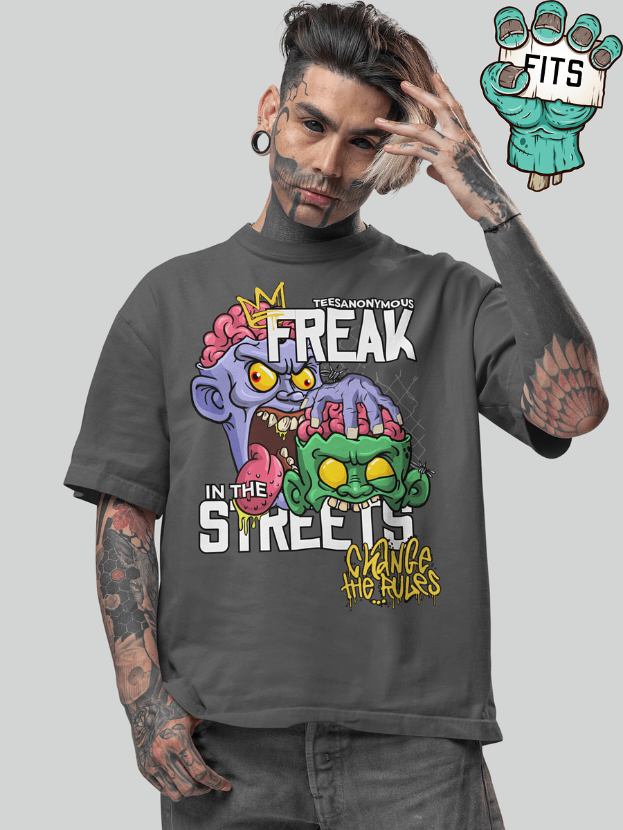 Streetwear Graphic Tee – Next Level by Freak in the Streets product image (3)