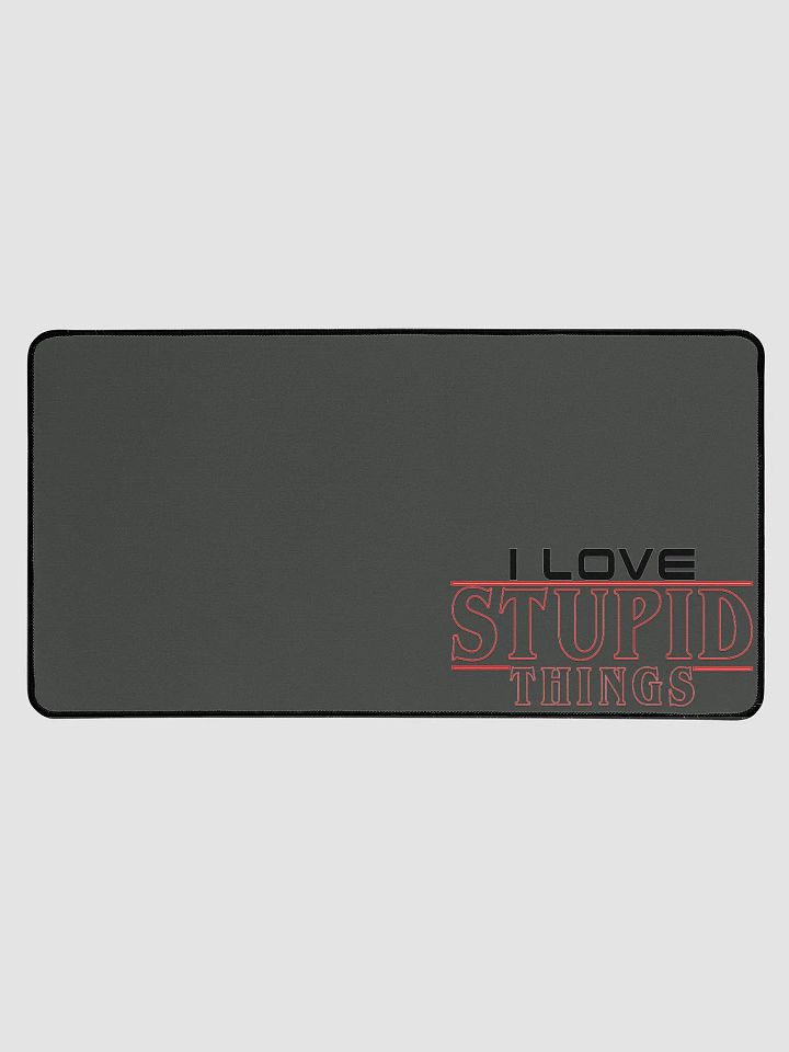 Stylish Stupidity Outline Desk Mat product image (1)