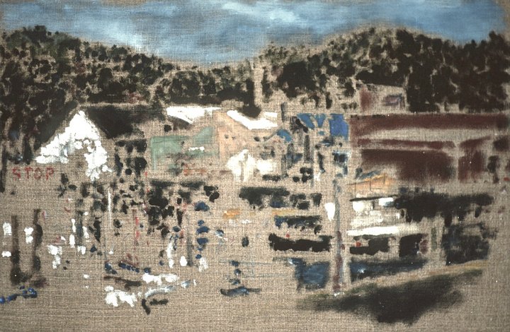 Garibaldi, OR (1988) on canvas ("16 x 24") product image (1)
