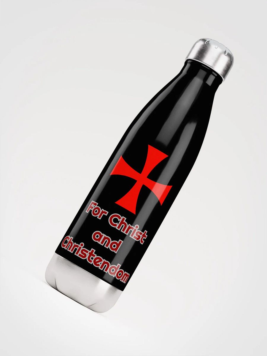 Crusader's Cross Stainless Steel Water Bottle product image (4)