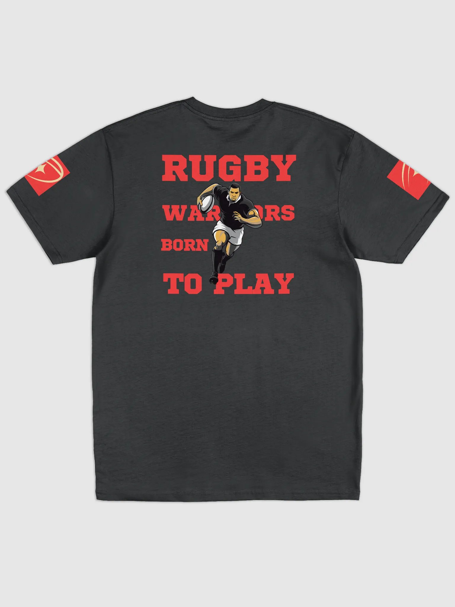 Rugby Warriors Born to Play Premium Tee product image (3)