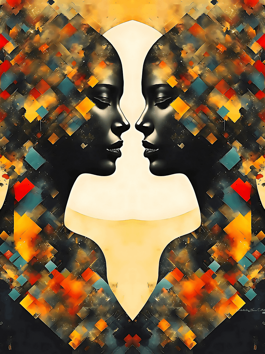 Understanding Women | Confronting Yourself | Canvas Artistic Painting product image (1)
