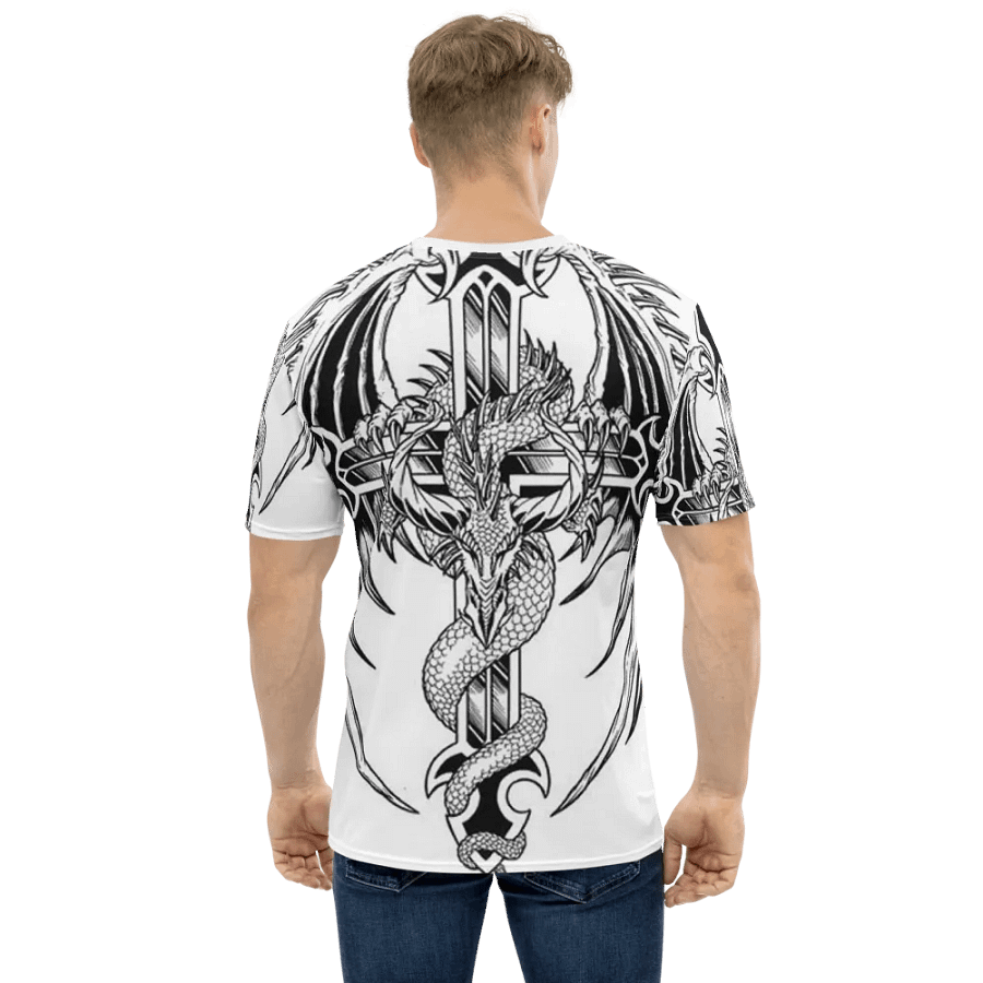 Mystical Dragon Cross Tee product image (1)