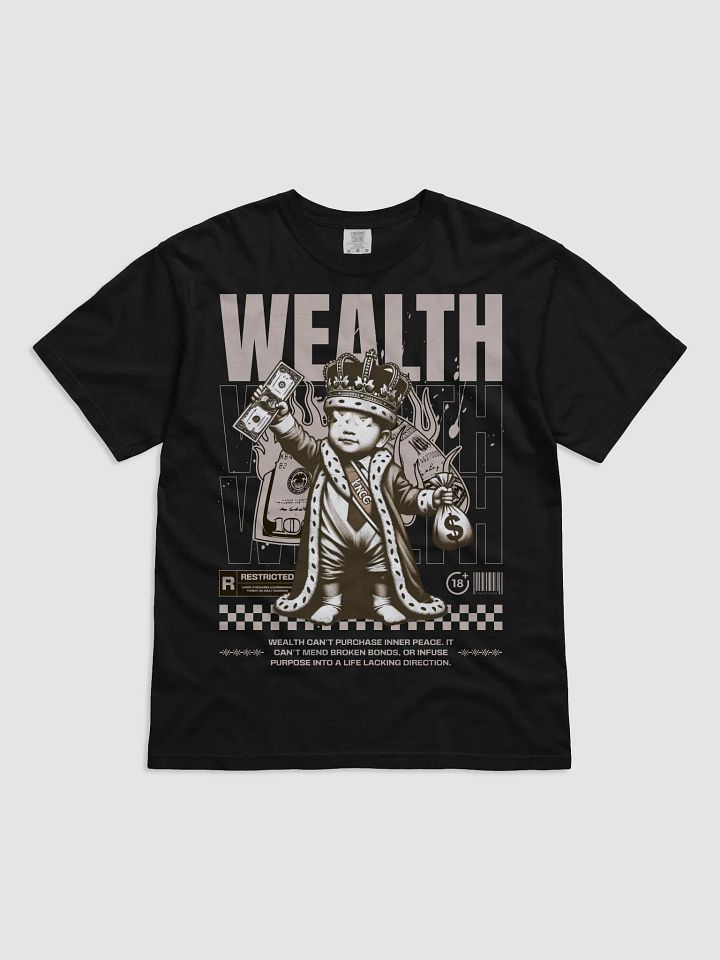 King of Wealth Heavyweight Tee product image (10)