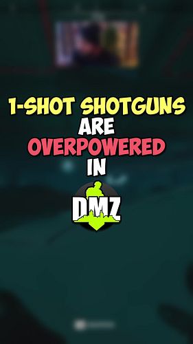 1-Shot Shotguns are Overpowered in DMZ... #dmz #callofduty #extractionshooters