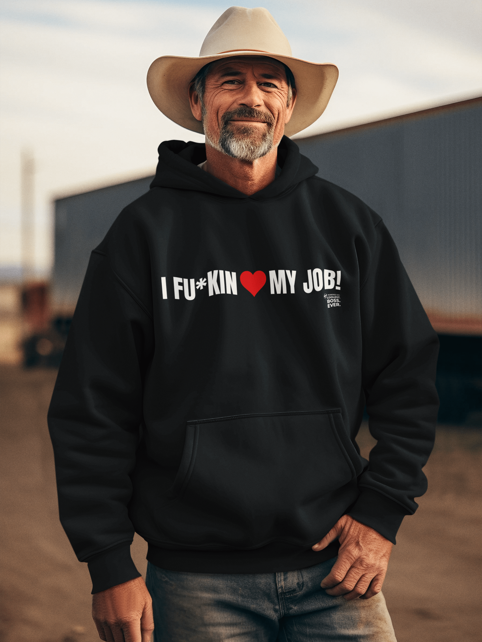 Coolest Boss Ever | Cotton Heritage Unisex Premium Hoodie | Ultimate Comfort & Style product image (6)