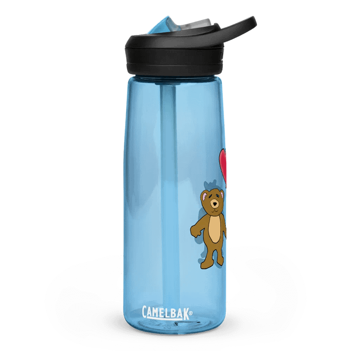 Teddy Bear Valentine Sports Waterbottle product image (2)