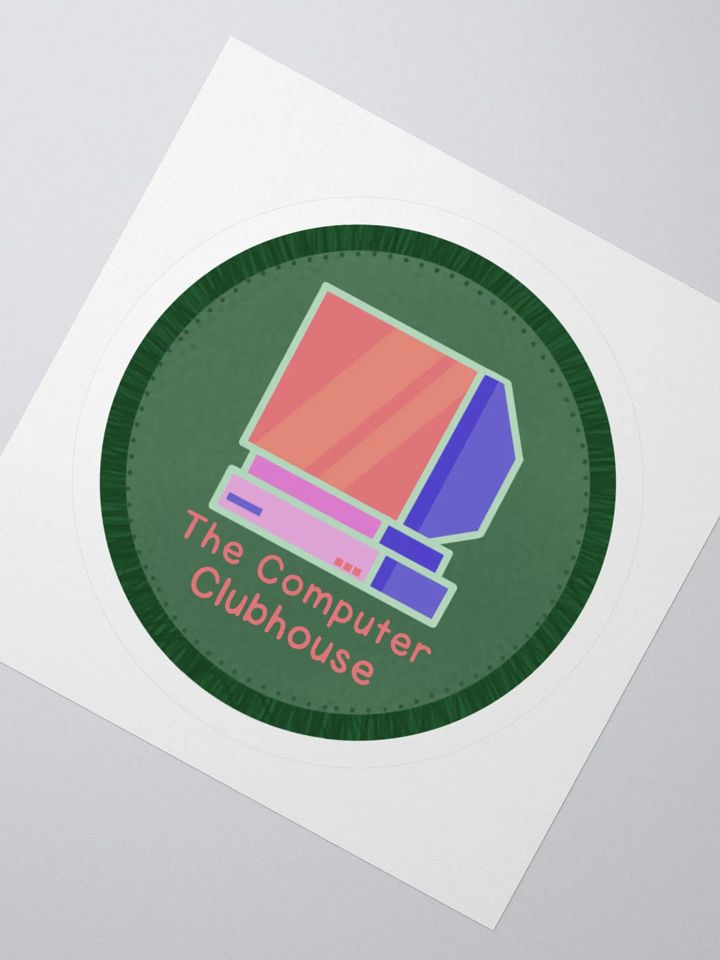 The Computer Clubhouse Badge Sticker product image (2)