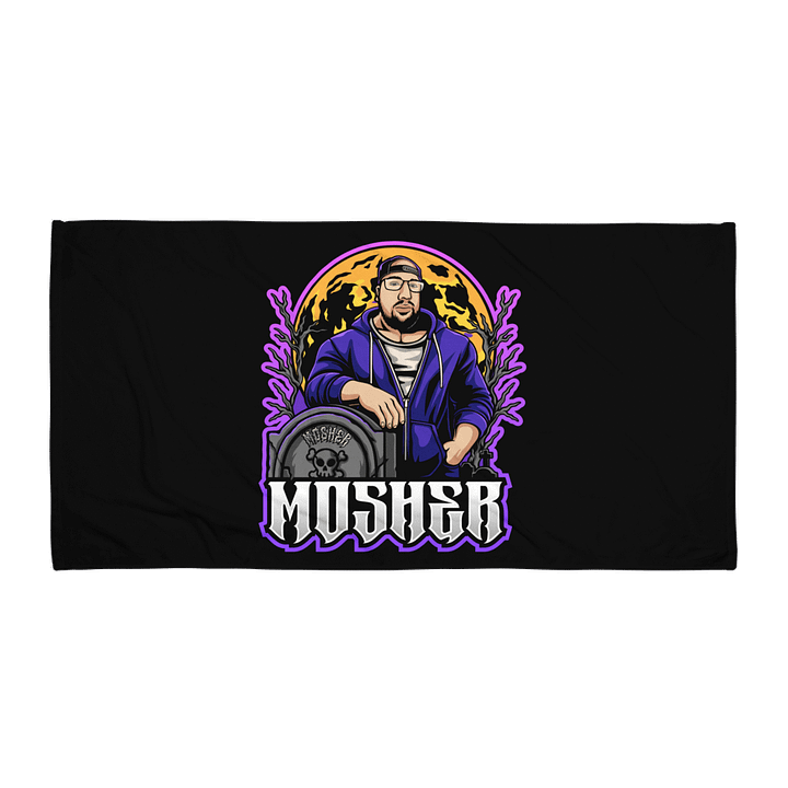 MOSHER GRAVE LOGO BATH TOWEL product image (1)