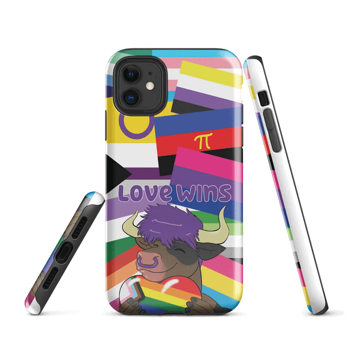 "Love Wins (Pride Flags Edition)" iPhone Cases product image (1)