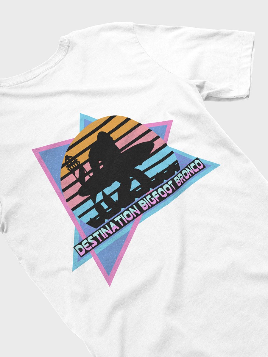 Destination Bigfoot Bronco Retro-Inspired T-Shirt (White) product image (4)