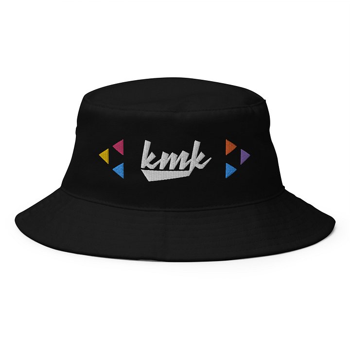 KMK Logo Bucket Hat Black (embroidery) product image (1)
