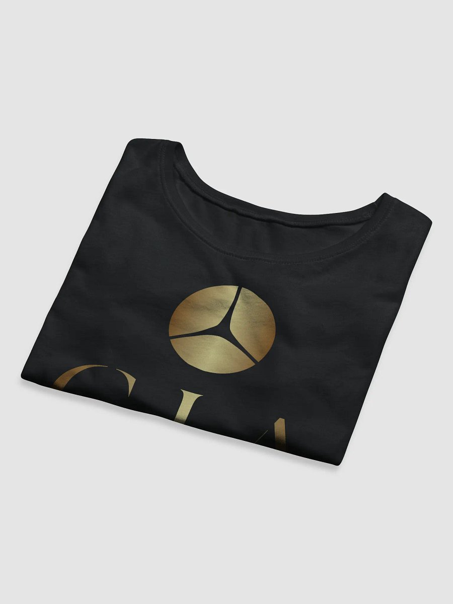 C.I.A Metallic Gold Emblem Crop Tee product image (23)