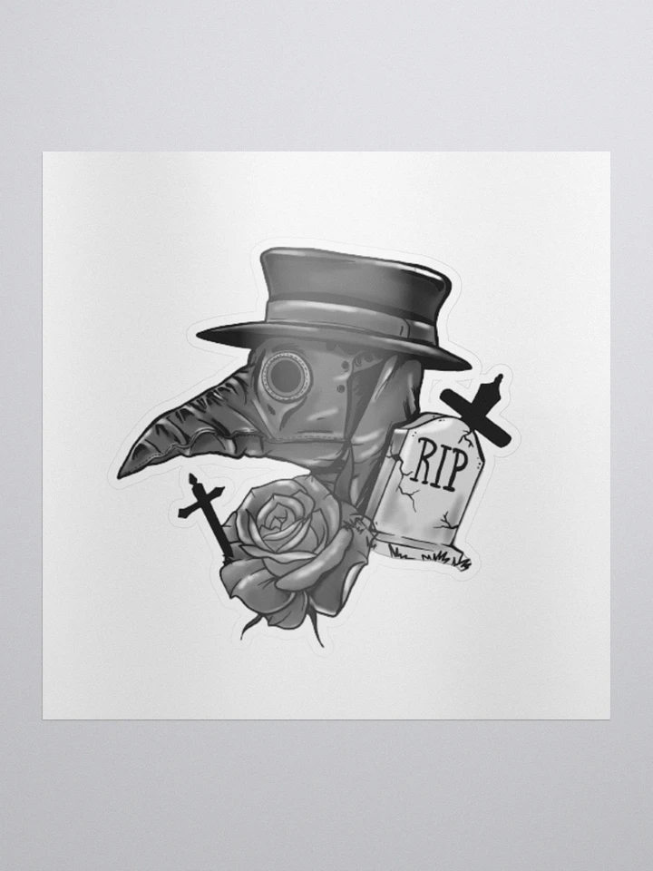 Plague Dr Sticker product image (1)