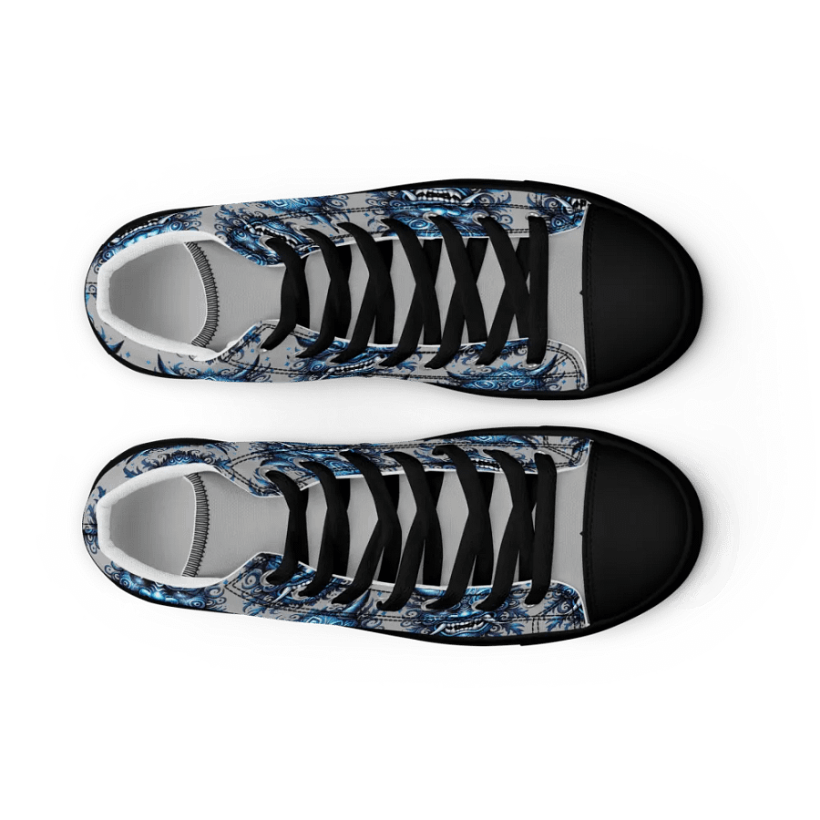 Oni Mythical Faces High Top Canvas Shoes product image (9)